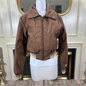 Brown Bomber Jacket